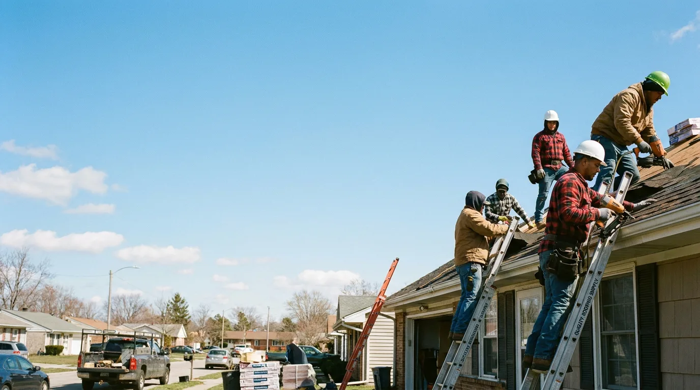 Roofing in Delhi, IA near me